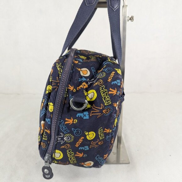 Authentic Kipling Miyo Lunch bag Blue - Used - Great Condition - Quick Ship - Picture 4 of 16